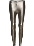 Shein Gold Skinny Casual Leggings