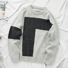 Shein Men Color Block Tunic Jumper
