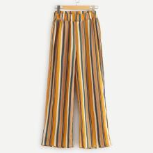 Shein Elastic Waist Striped Pants