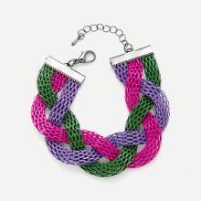 Shein Color Block Twist Bracelet