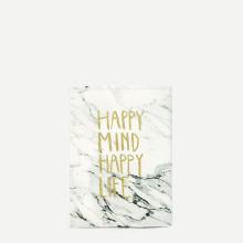 Shein Letter Print Pu Wallet