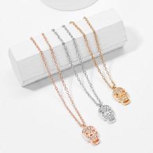 Shein Skeleton Detail Pendant Necklace Set 3pcs