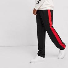 Shein Men Drawstring Waist Color Block Pants