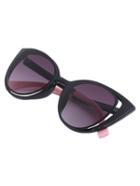 Shein Cutout Black Frame Cat Eye Sunglasses