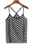 Shein Spaghetti Strap Striped Cami Top