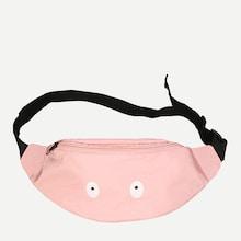 Shein Cute Eye Print Bum Bag