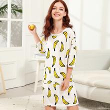 Shein Banana Print Night Dress