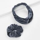 Shein Twist Headband And Hair Tie 2pcs