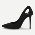 Shein Tie Back Pointed Toe Pumps