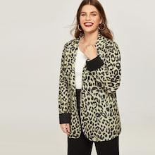 Shein Plus Leopard Print Blazer