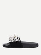 Shein Faux Pearl Decorated Slip On Sandals
