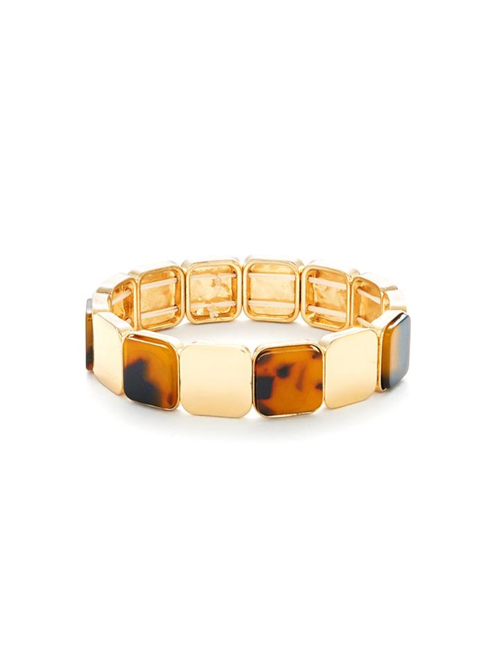 Shein Mini Square Design Bangle Bracelet