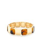 Shein Mini Square Design Bangle Bracelet