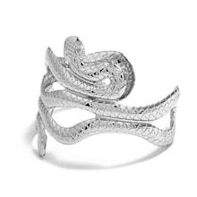 Shein Snake Shaped Layered Cuff Bracelet