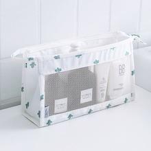 Shein Cactus Print Mesh Insert Makeup Storage Bag