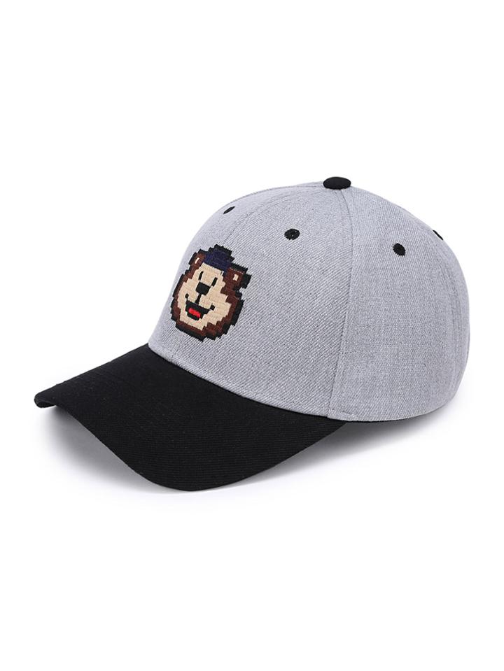 Shein Two Tone Cartoon Print Baseball Cap