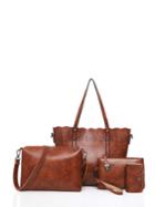 Shein Laser Cut Combination Bag 4pcs