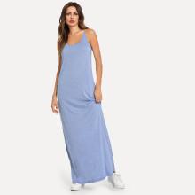 Shein Scoop Neck Jersey Cami Dress