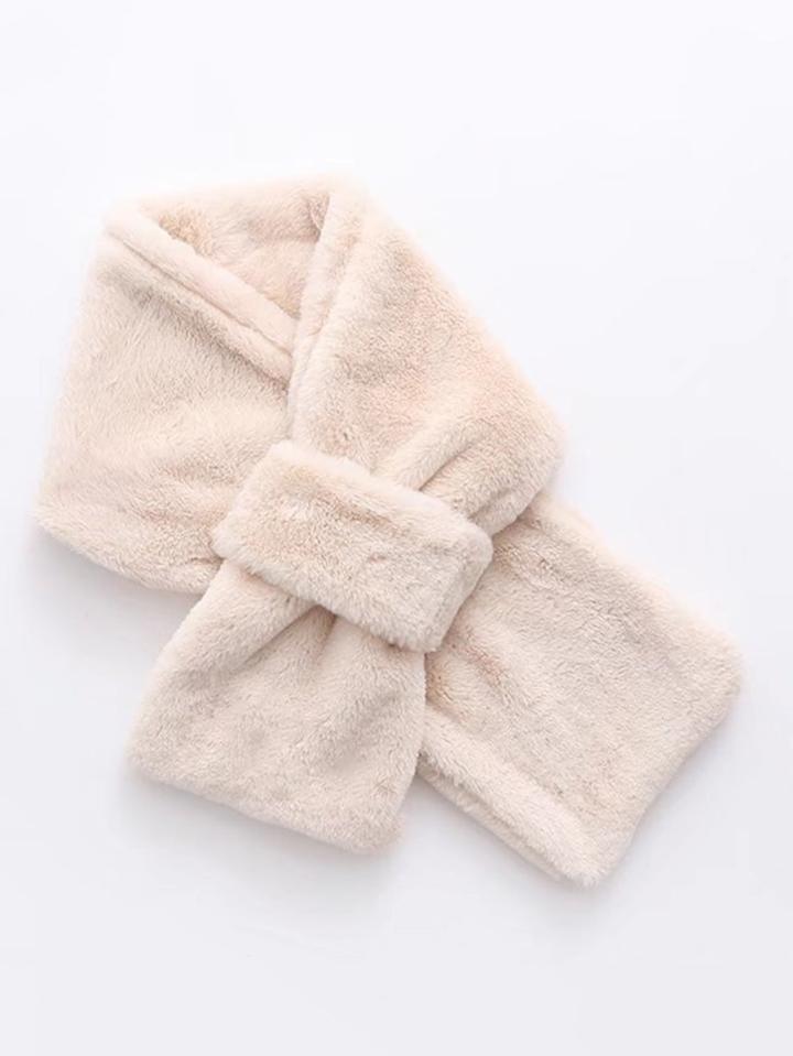 Shein Tippet Faux Fur Scarf