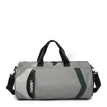 Shein Men Letter Print Detail Duffle Bag