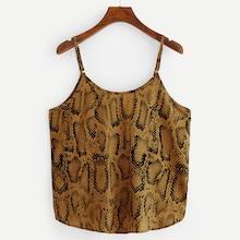 Shein Snake Print Cami Top