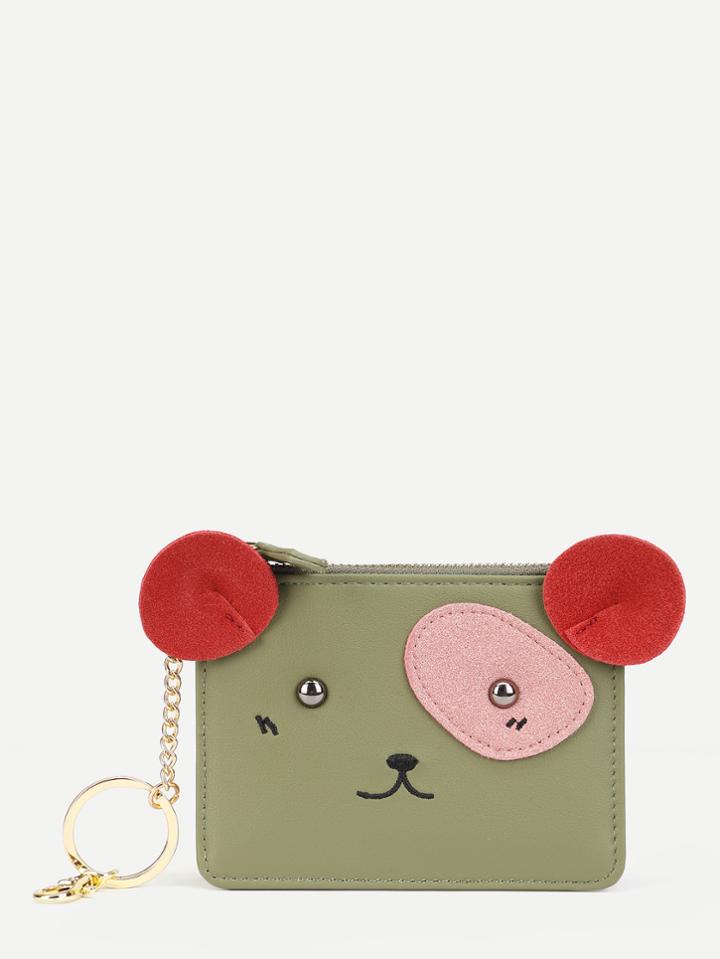 Shein Cartoon Design Pu Wallet