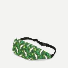 Shein Parrot Print Bum Bag