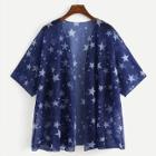 Shein Plus Star Print Cover-up
