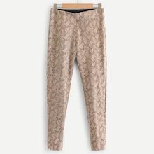 Shein Snakeskin Print Pants