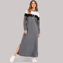 Shein Color Block Split Side Dress