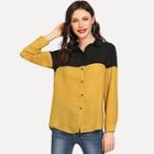 Shein Color Block Single Breasted Shirt