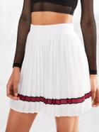 Shein Pleated Striped Skirt