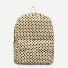 Shein Calico Print Striped Design Backpack