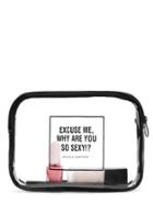 Shein Clear Pvc Makeup Bag