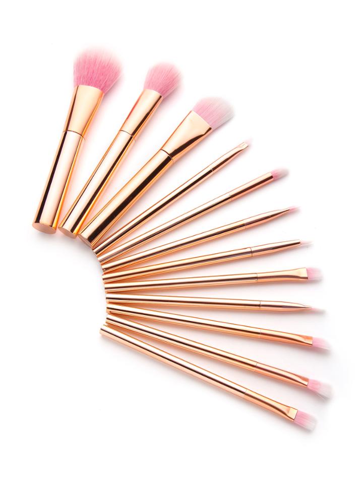 Shein Gold Delicate Makeup Brush Set
