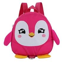 Shein Girls Penguin Design Canvas Backpack
