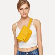 Shein Plain Flap Bum Bag