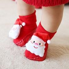 Shein Christmas Baby Santa Claus Decor Slippers