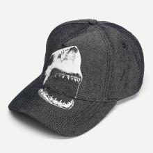 Shein Shark Printed Baseball Cap