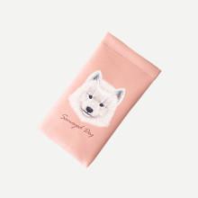 Shein Dog Print Glasses Pouch