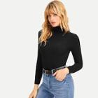 Shein High-neck Skinny Jumper