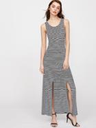 Shein Striped M-slit Tank Dress