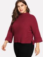 Shein Drop Shoulder Cuffed Sweater