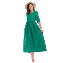 Shein Self Tie Back Longline Dress