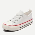 Shein Toddler Kids Lace-up Canvas Sneakers