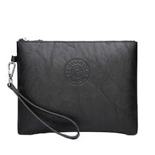 Shein Men Logo Embossed Clutch Bag