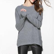 Shein High Low Drop Shoulder Sweater