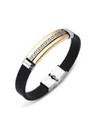 Shein Color Block Stainless Steel Bracelet