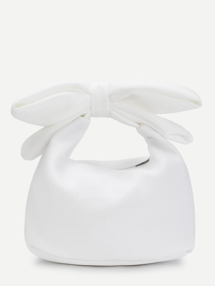 Shein Bow Tie Handle Tote Bag