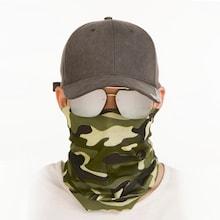 Shein Men Camouflage Multifunctional Scarf
